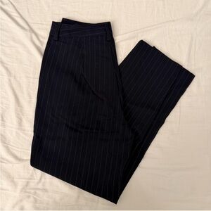 GU Pinstripe Trousers Size S
